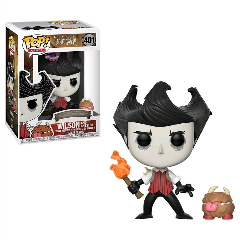 Don't Starve - Wilson with Chester Pop! Vinyl/Product Detail/Standard Pop Vinyl