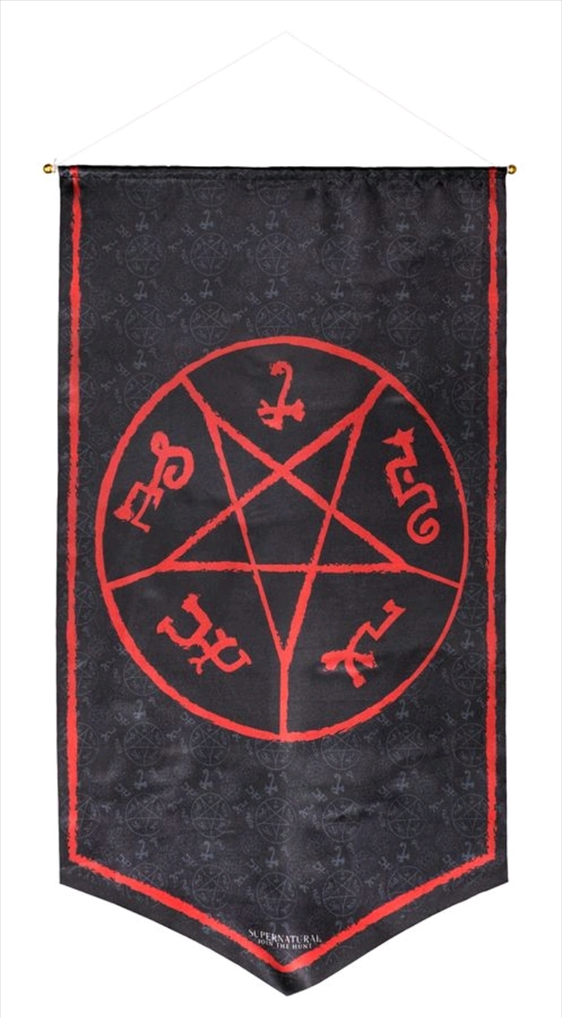 Supernatural - Devil's Trap Symbol Banner/Product Detail/Posters & Prints