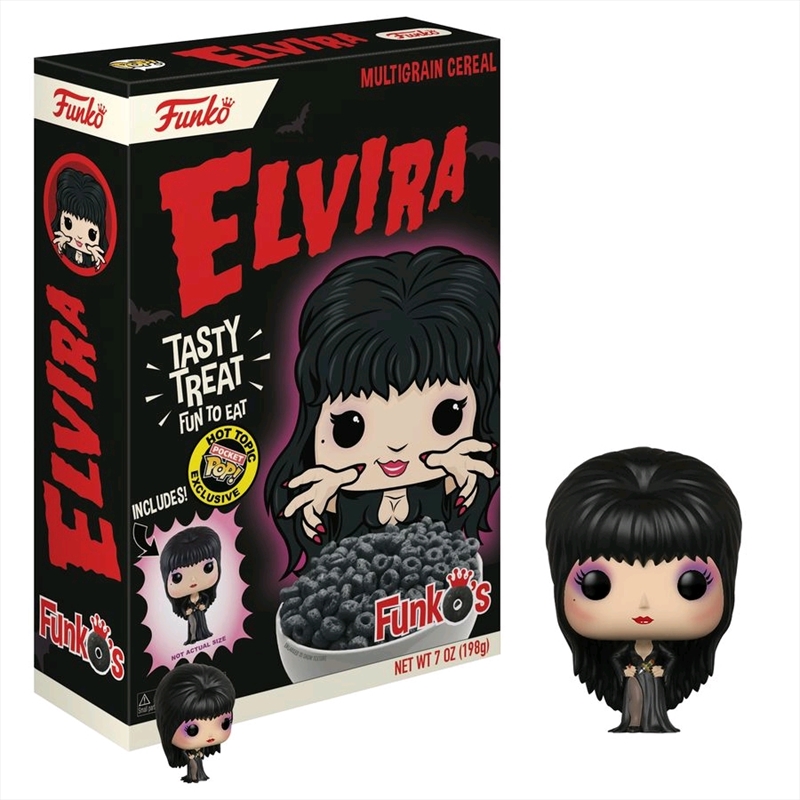Elvira - Elvira FunkO's Cereal [RS]/Product Detail/Funko Collections