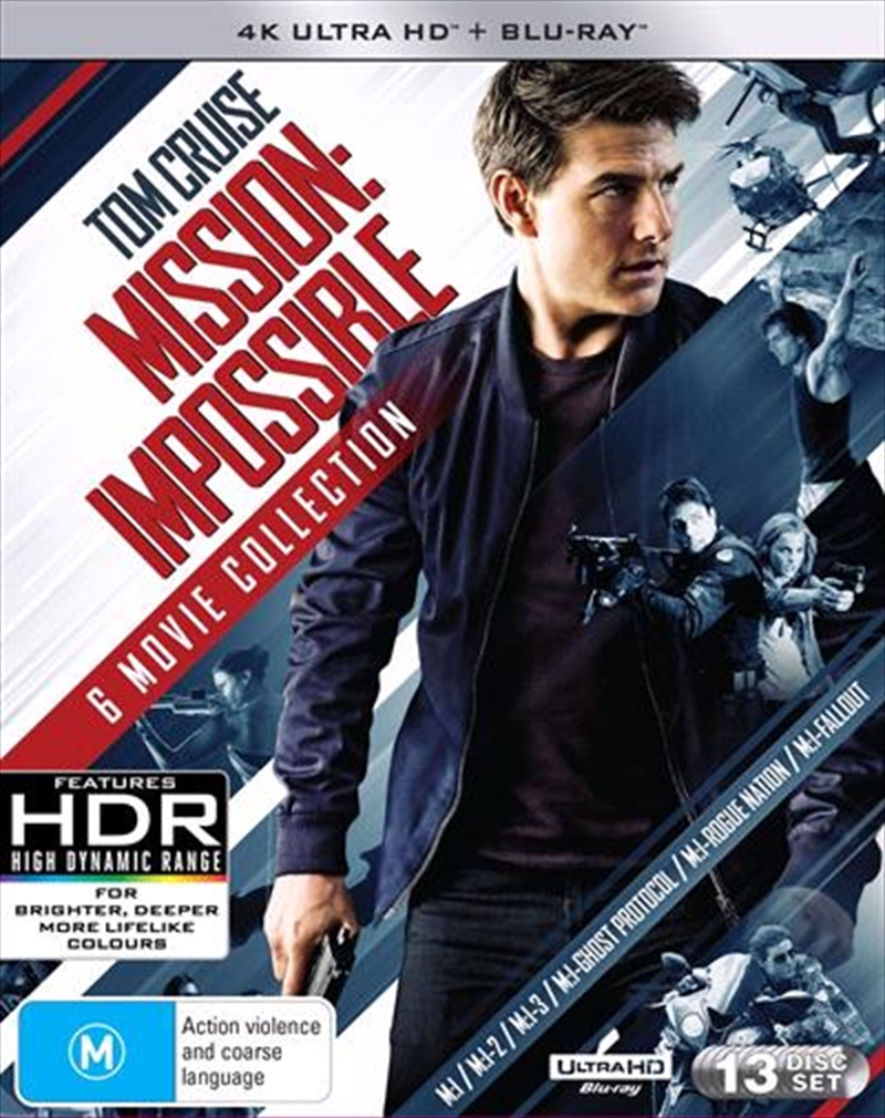 Mission Impossible - 6 Movie Franchise Pack UHD/Product Detail/Action
