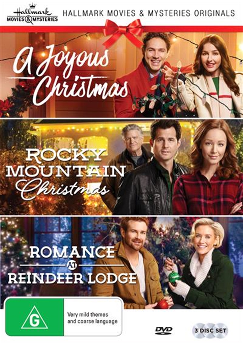 Hallmark Christmas Collection 2 - A Joyous Christmas / Romance at Reindeer Lodge / Rocky Mountain Ch | DVD