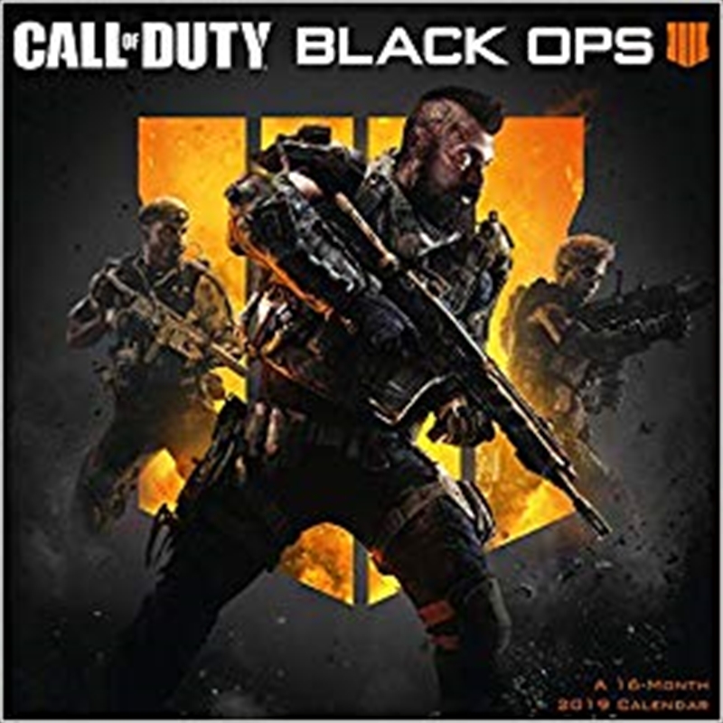 Call Of Duty Official 2019 16 Month Square Wall Calendar/Product Detail/Calendars & Diaries