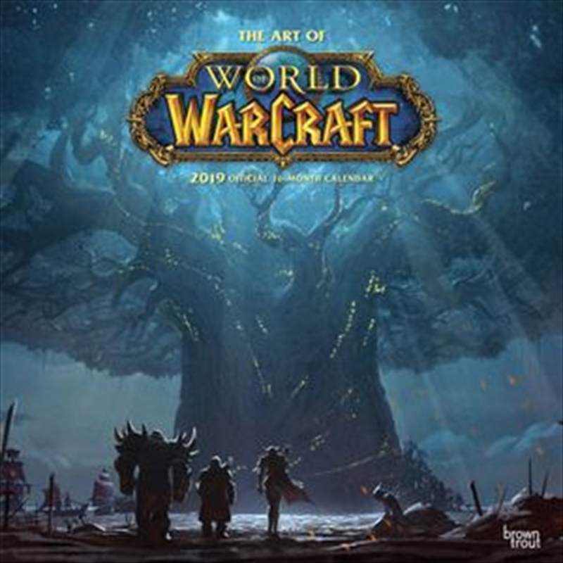 The Art of World of Warcraft 2019 Square Wall Calendar/Product Detail/Calendars & Diaries