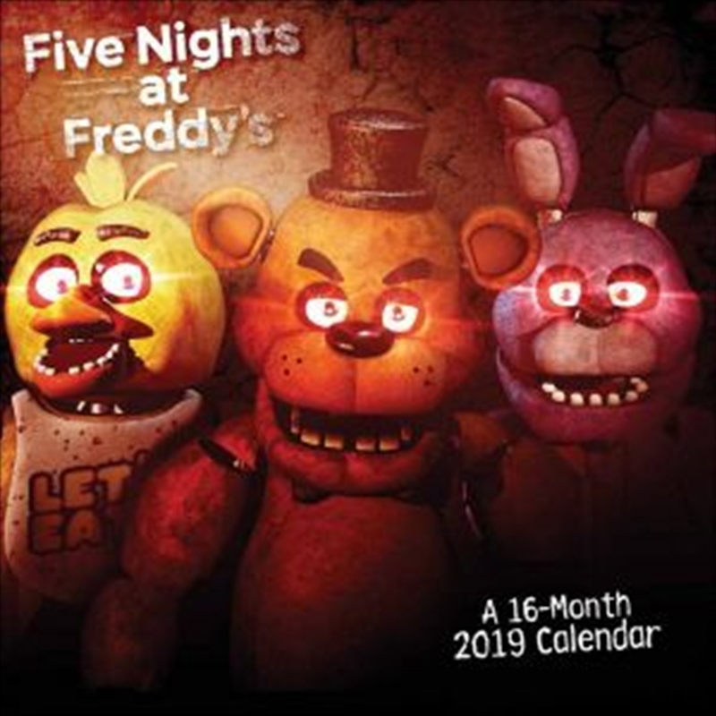 Five Nights at Freddy's Official 2019 Square Wall Calendar/Product Detail/Calendars & Diaries
