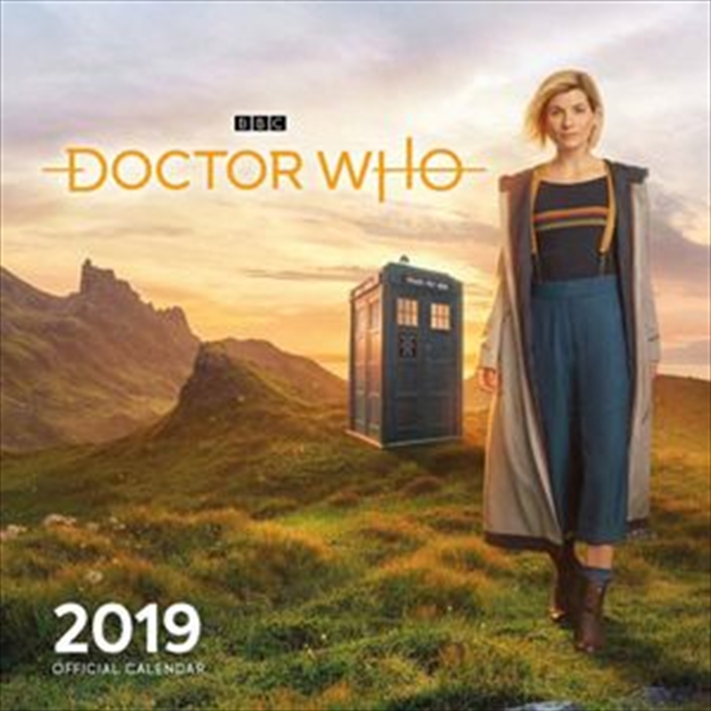 Doctor Who 2019 Official Wall Calendar/Product Detail/Calendars & Diaries