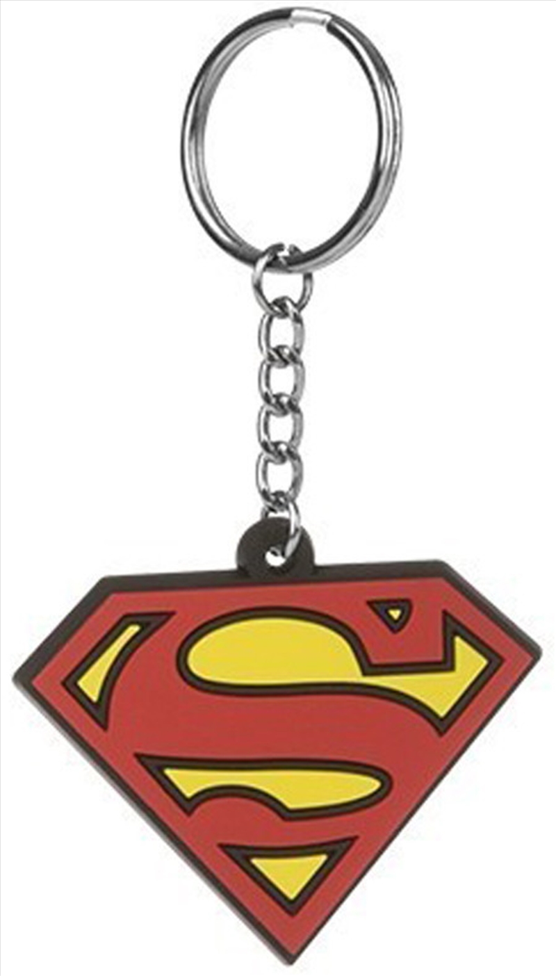DC Comics Superman Keyring Rubber/Product Detail/Keyrings