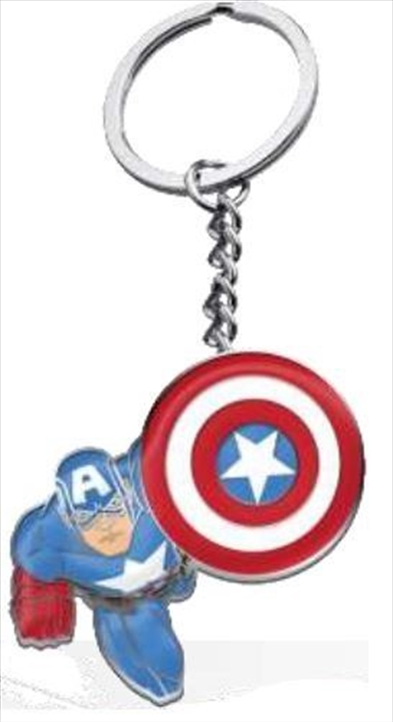 Captain America Keyring Metal/Product Detail/Keyrings
