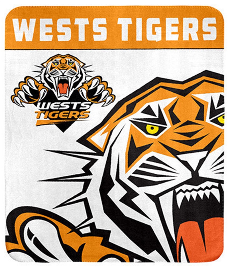NRL Polar Fleece Blanket Wests Tigers/Product Detail/Manchester