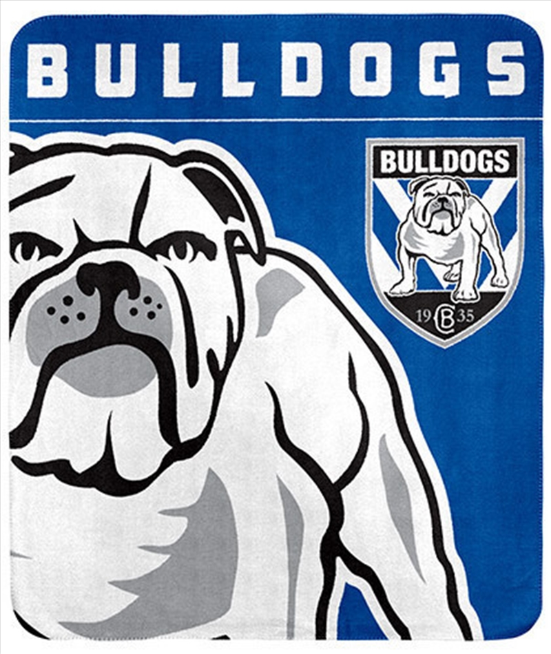 NRL Polar Fleece Blanket Canterbury Bankstown Bulldogs/Product Detail/Manchester
