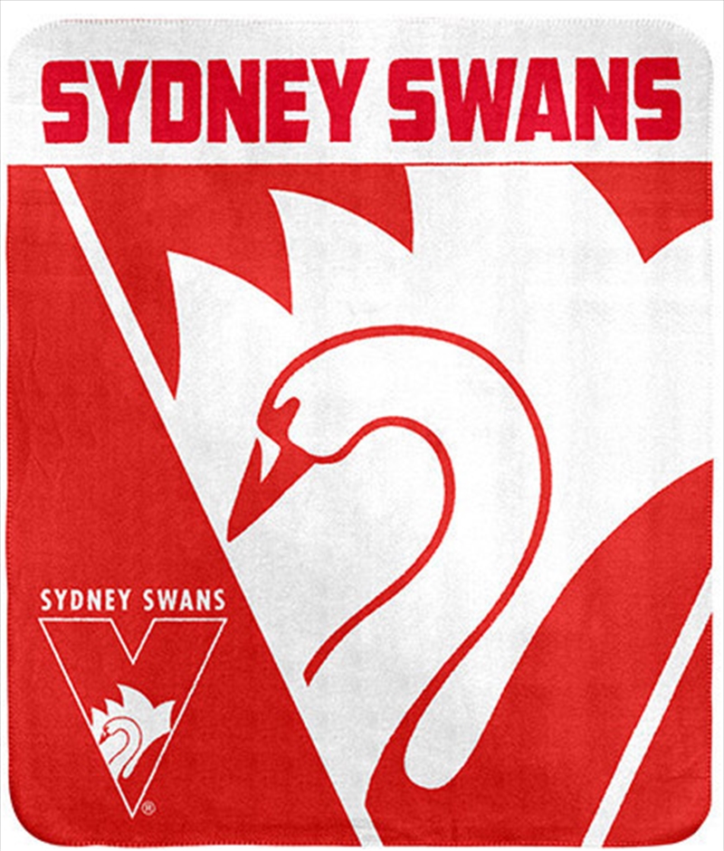 AFL Polar Fleece Rug Sydney Swans/Product Detail/Manchester