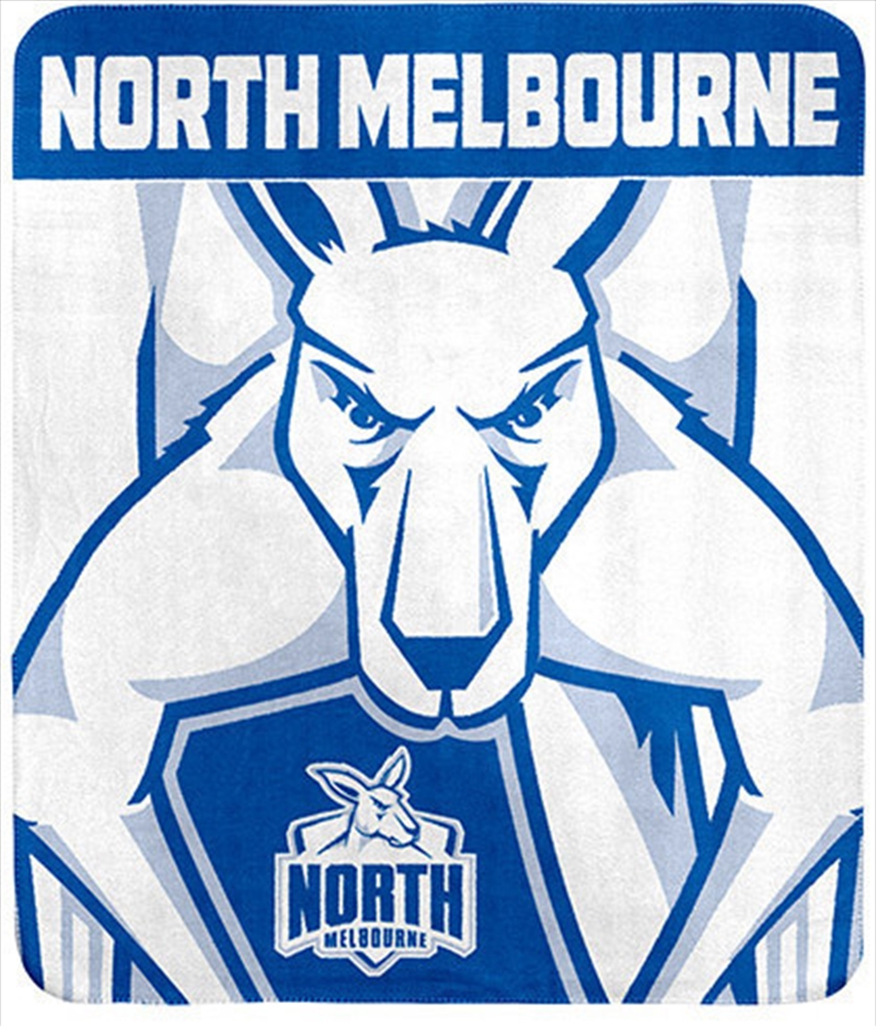 AFL Polar Fleece Rug North Melbourne Kangaroos/Product Detail/Manchester
