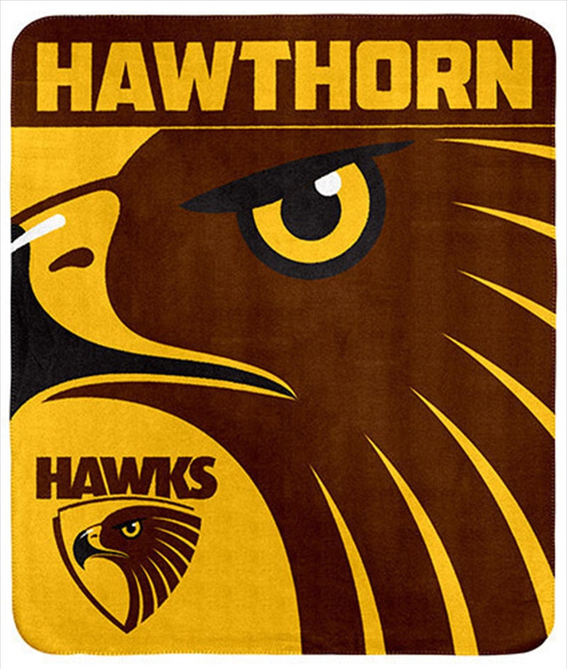 AFL Polar Fleece Rug Hawthorn Hawks/Product Detail/Manchester
