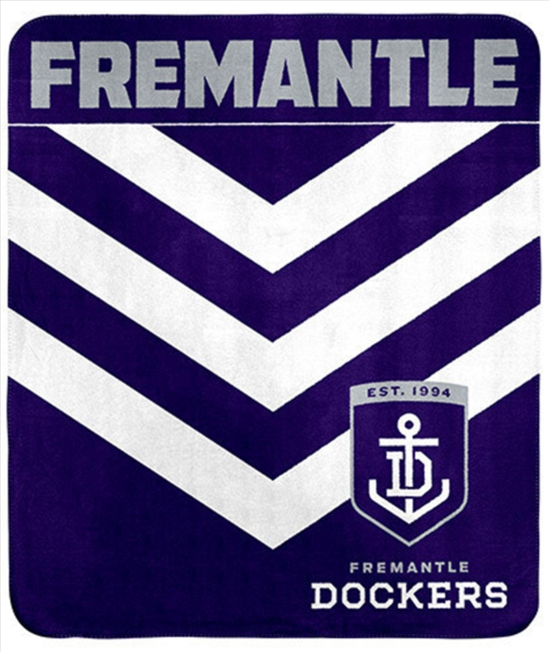 AFL Polar Fleece Rug Fremantle Dockers/Product Detail/Manchester
