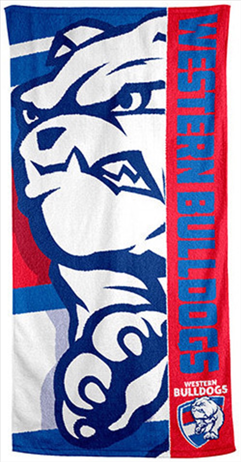 AFL Beach Towel Western Bulldogs/Product Detail/Manchester