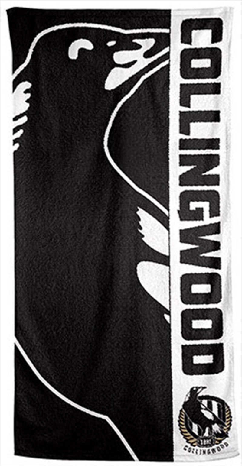 AFL Beach Towel Collingwood Magpies | Apparel