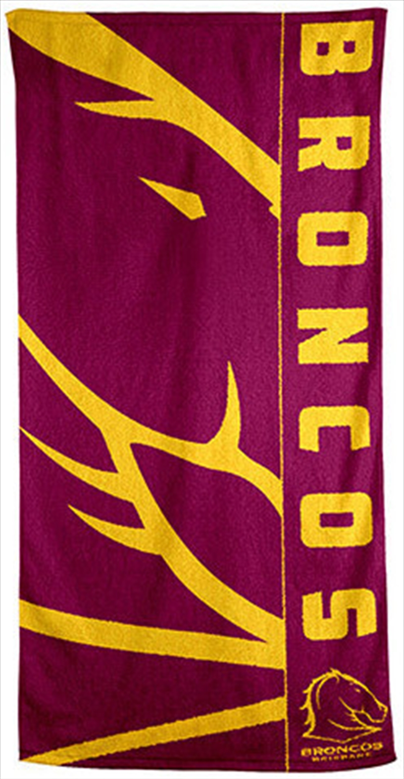 NRL Beach Towel Brisbane Broncos/Product Detail/Manchester
