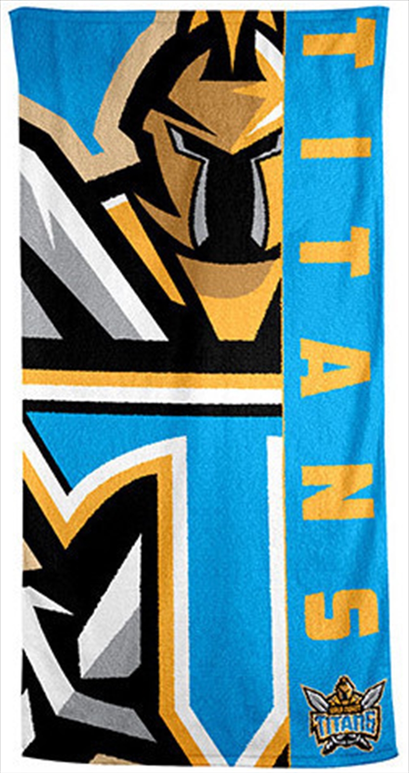 NRL Beach Towel Gold Coast Titans/Product Detail/Manchester