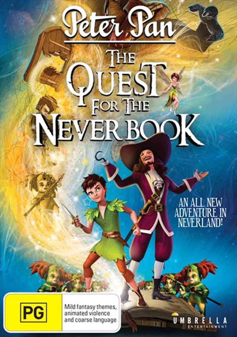 Peter Pan - The Quest For The Never Book | DVD