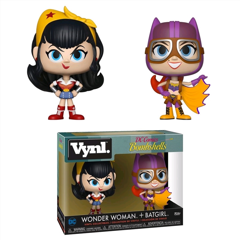 DC Bombshells - Wonder Woman & Batgirl Vynl./Product Detail/Funko Collections
