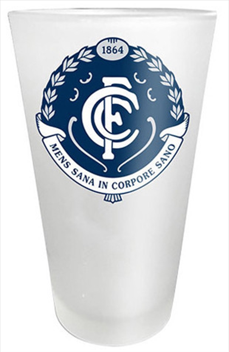 AFL Frosted Glass Carlton Blues/Product Detail/Politics & Government