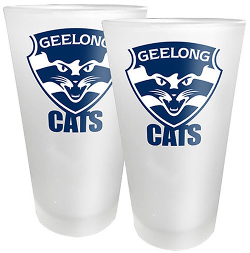 AFL Conical Glasses Set of 2 Geelong Cats/Product Detail/Glasses, Tumblers & Cups