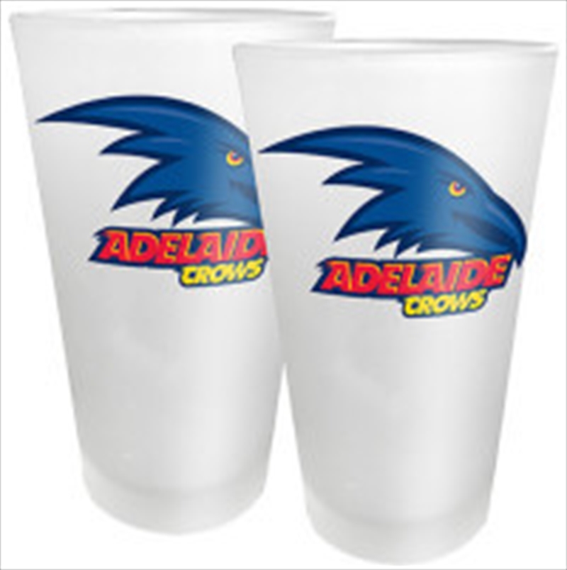 AFL Conical Glasses Set of 2 Adelaide Crows/Product Detail/Glasses, Tumblers & Cups