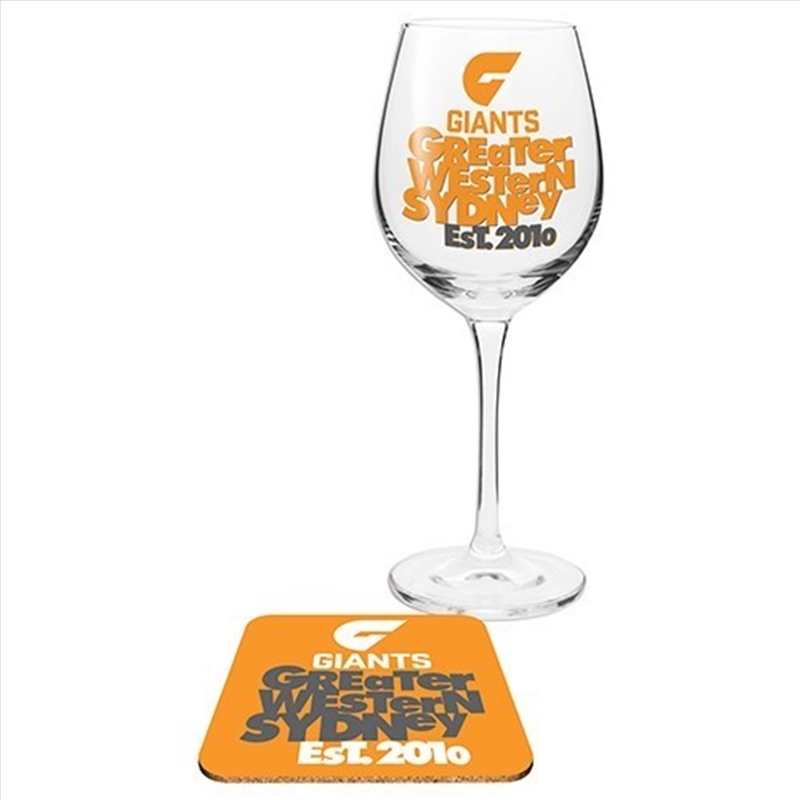Greater Western Sydney Swans Giants (GWS) Wine & Coaster/Product Detail/Wine