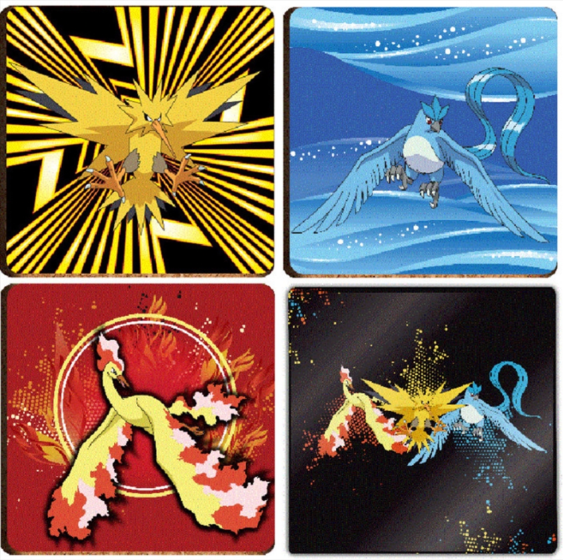 Pokemon Coasters Legendary 4 Pack/Product Detail/Coolers & Accessories