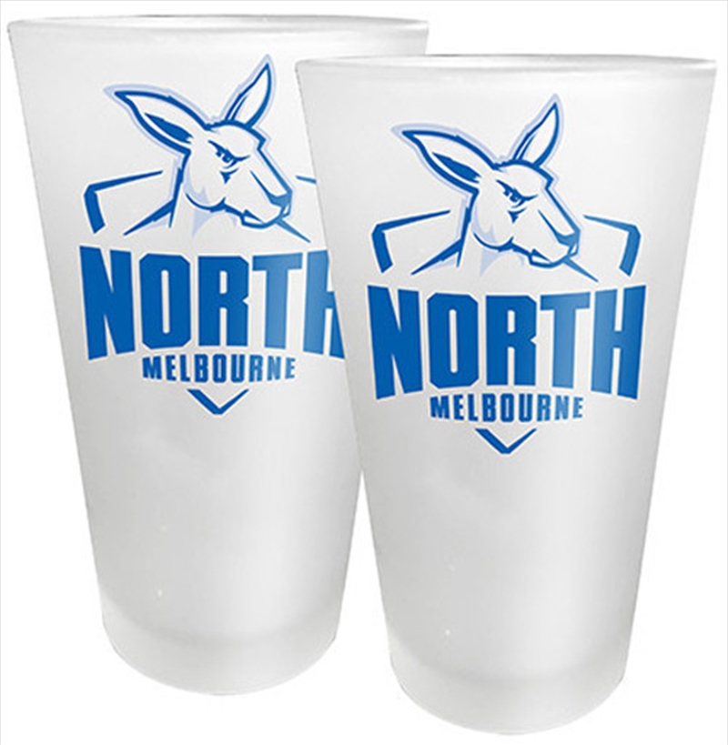 AFL Conical Glasses Set of 2 North Melbourne Kangaroos/Product Detail/Glasses, Tumblers & Cups