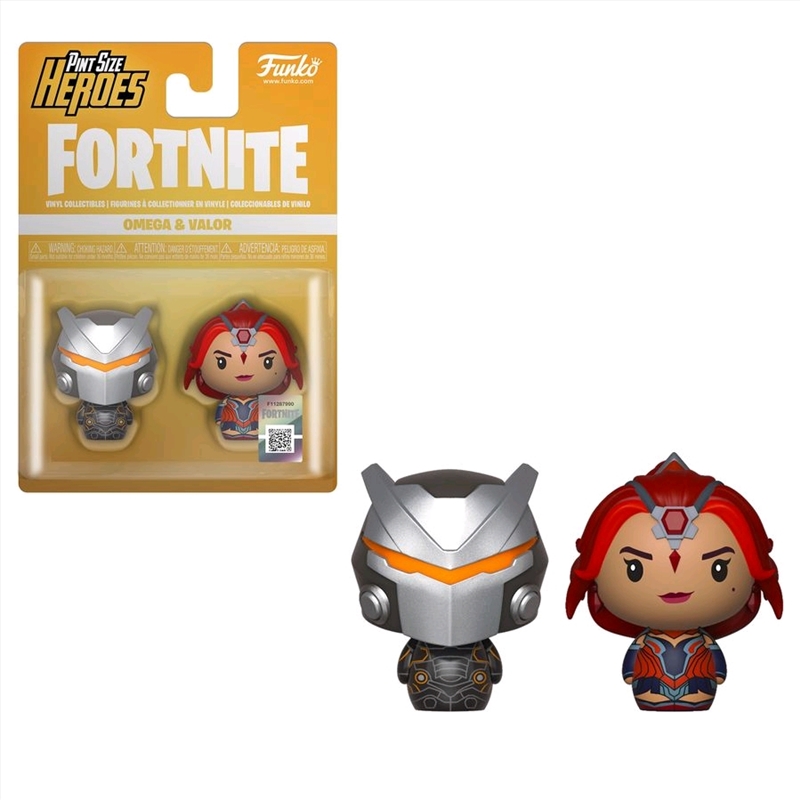 Fortnite - Omega Armour & Valor Pint Size Hero 2-pack/Product Detail/Figurines
