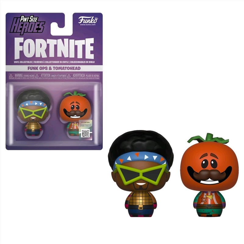 Fortnite - Funk Ops & Tomatohead Pint Size Hero 2-pack/Product Detail/Figurines