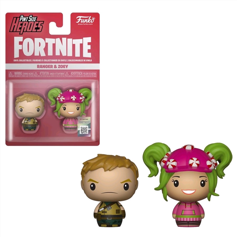 Fortnite - Ranger & Zoey Pint Size Hero 2-pack/Product Detail/Figurines