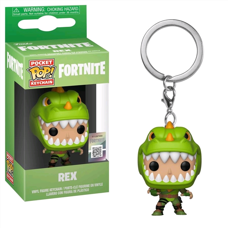 Fortnite - Rex Pocket Pop! Keychain/Product Detail/Pop Vinyl Keychains