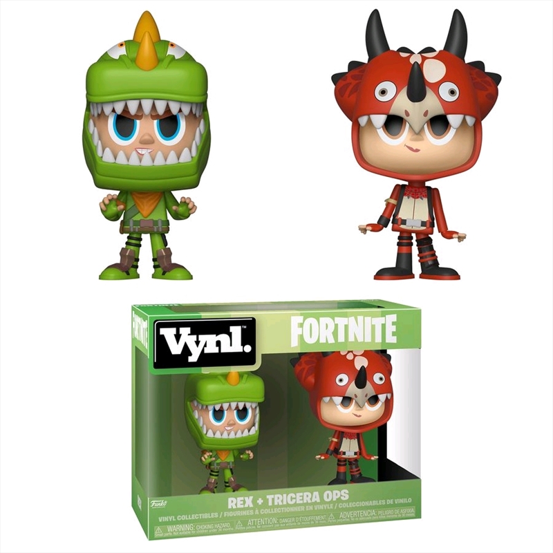 Fortnite - Rex & Tricera Ops Vynl./Product Detail/Funko Collections