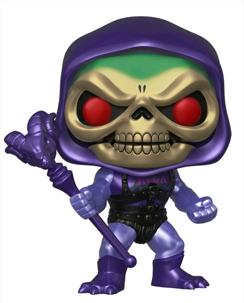 Masters of the Universe - Skeletor Battle Armor Metallic US Exclusive Pop! Vinyl [RS]/Product Detail/TV