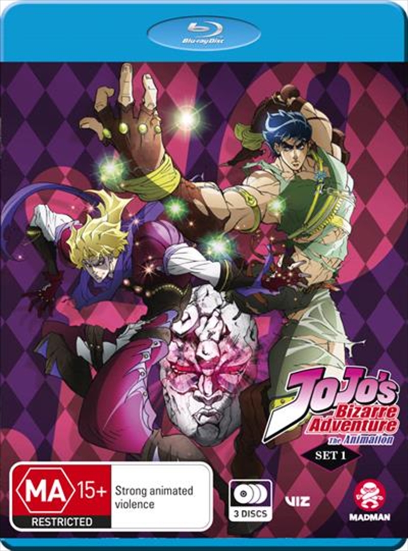 Jojo's Bizarre Adventure - Phantom Blood / Battle Tendency - Set 1 - Eps 1-26/Product Detail/Anime
