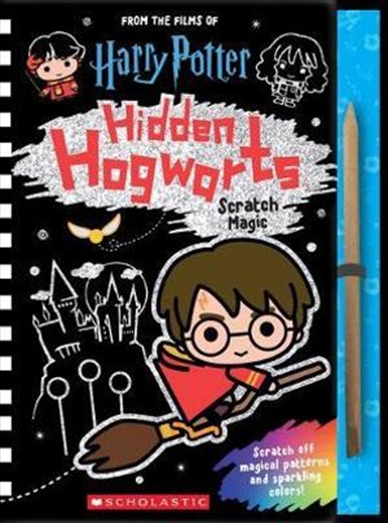 Harry Potter : Hidden Hogwarts Scratch Magic | Hardback Book