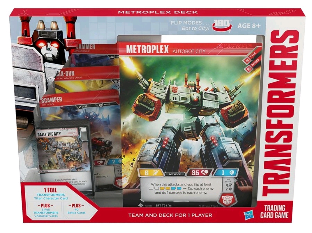 Transformers - TCG Metroplex Deck/Product Detail/Card Games