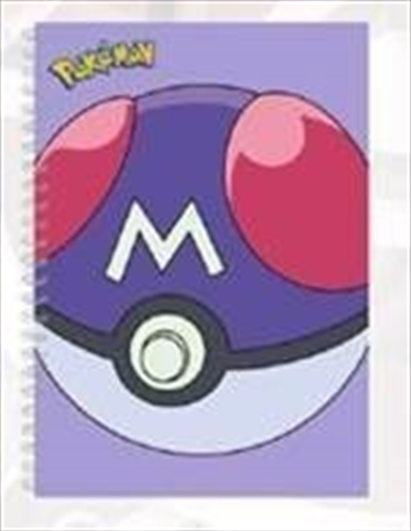Pokemon Notebook Pokeball Master/Product Detail/Notebooks & Journals