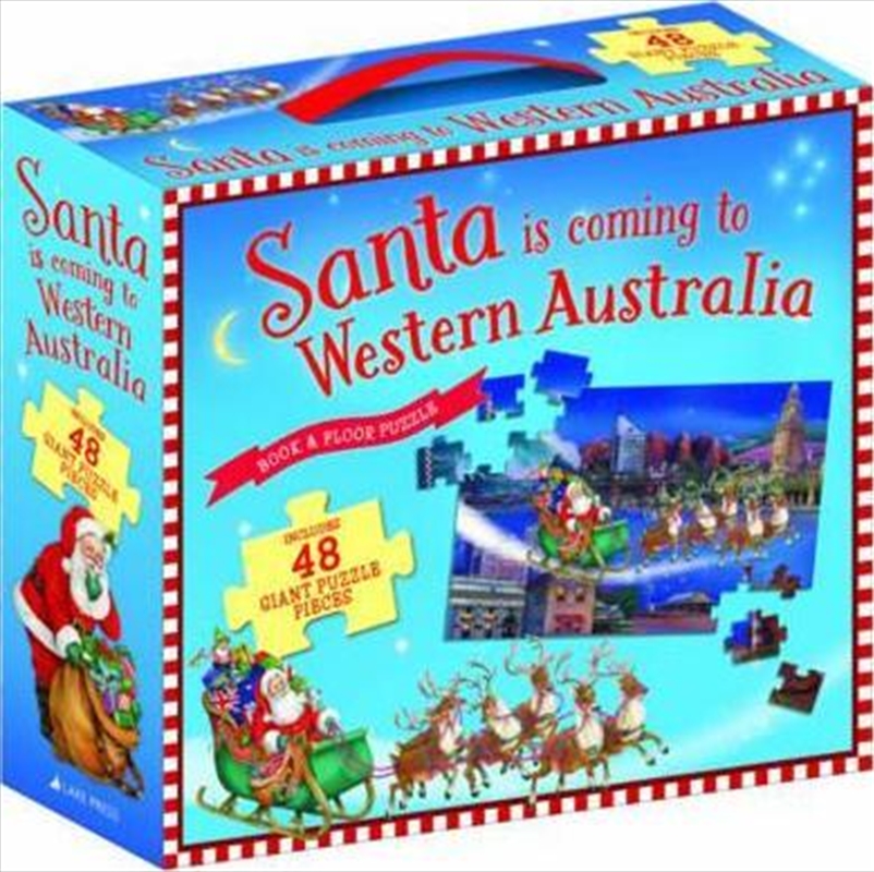 Santa is Coming to WA Book & Floor Puzzle/Product Detail/Children