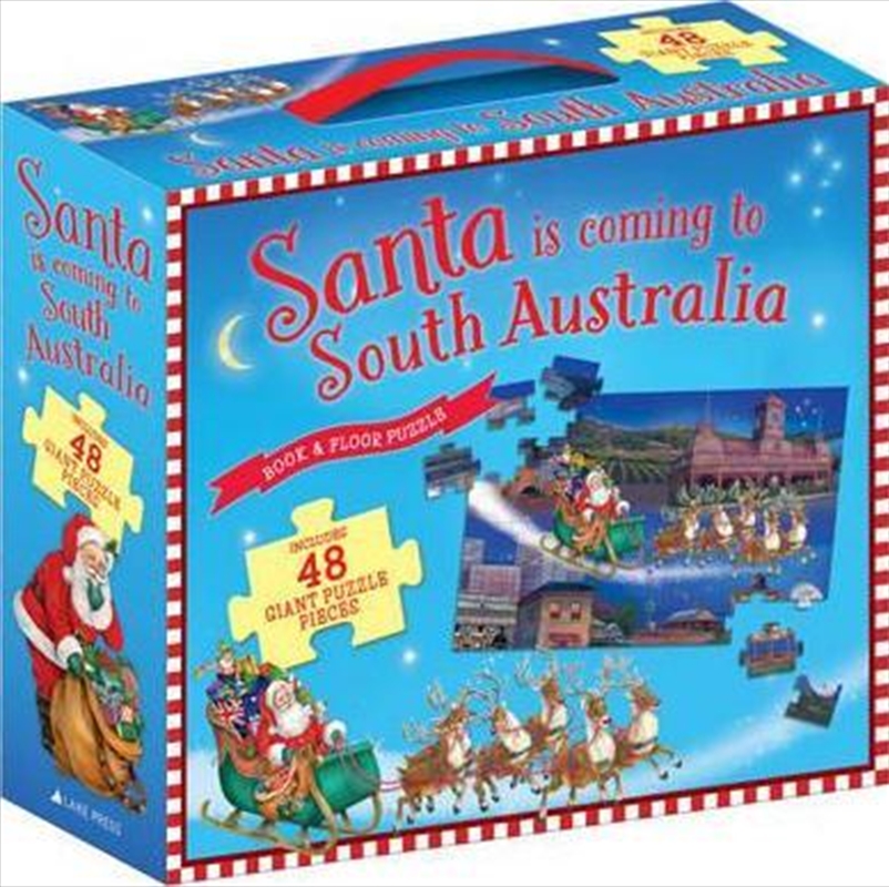 Santa is Coming to SA Book & Floor Puzzle/Product Detail/Children