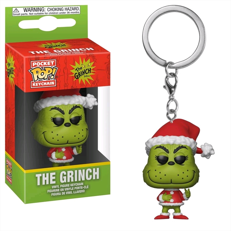 Dr Seuss - Grinch Christmas US Exclusive Pocket Pop! Keychain [RS]/Product Detail/Movies