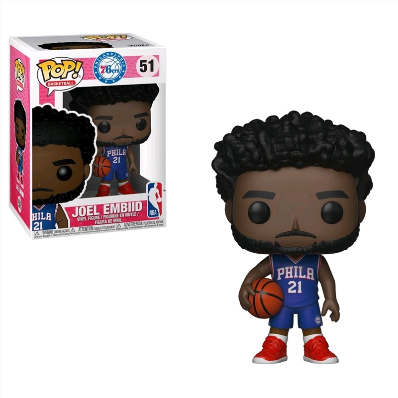 NBA: 76ers - Joel Embiid Pop! Vinyl/Product Detail/Sport