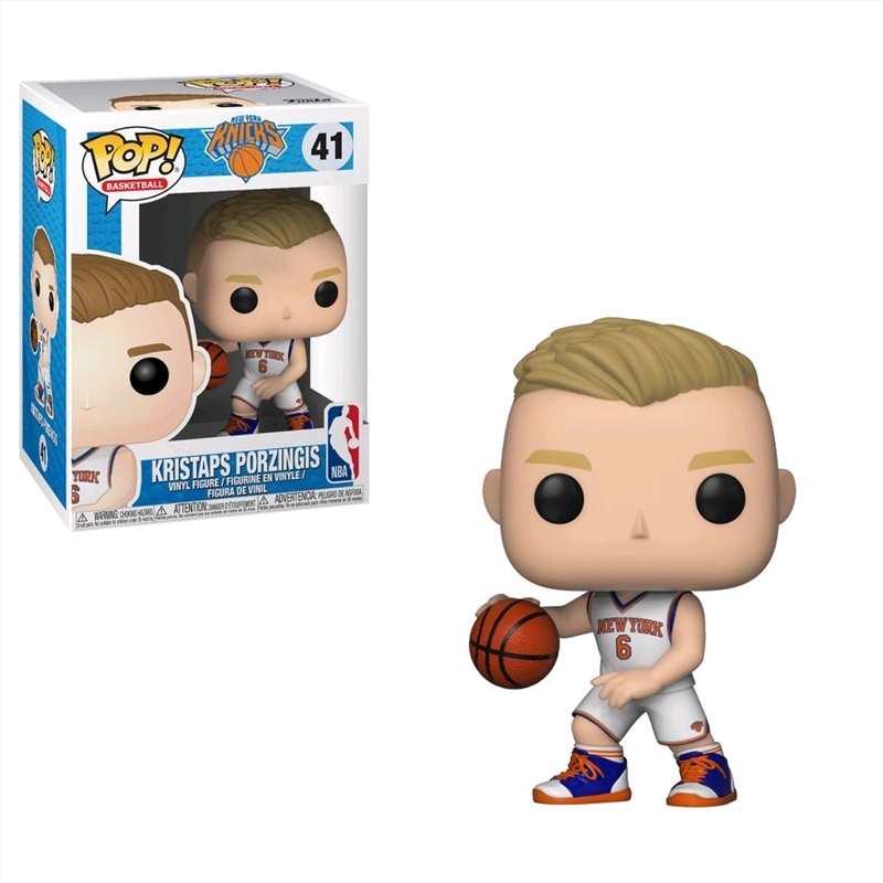 NBA: Knicks - Kristaps Porzingis Pop! Vinyl/Product Detail/Sport
