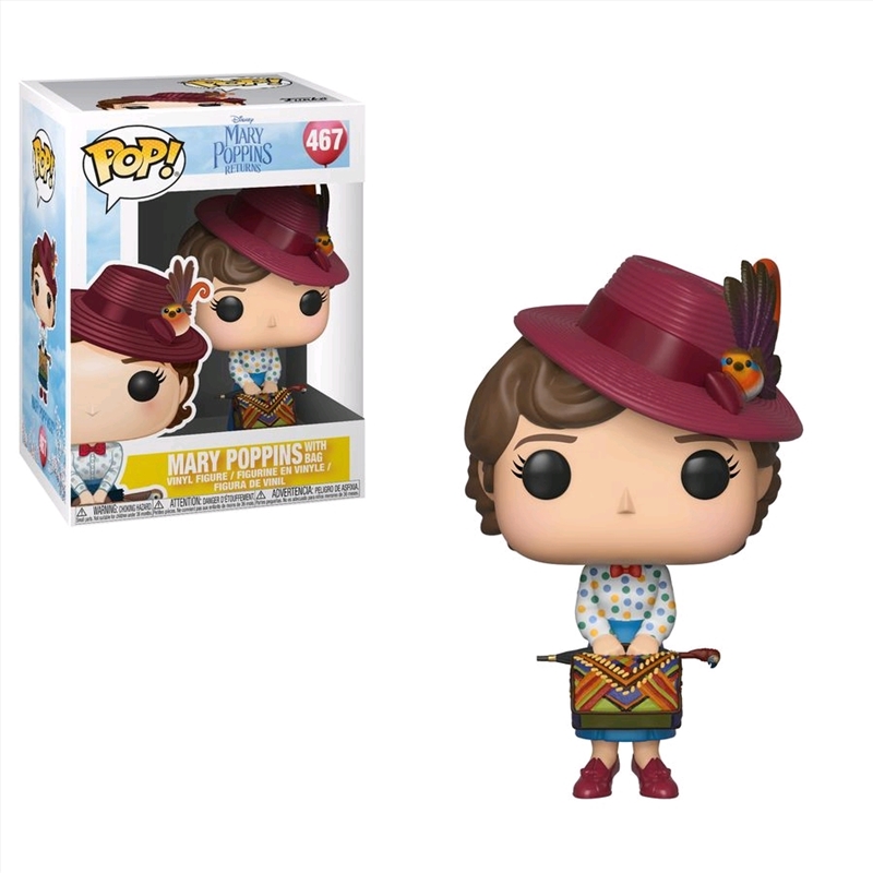 Mary Poppins Returns - Mary Poppins with Bag Pop! Vinyl/Product Detail/Movies