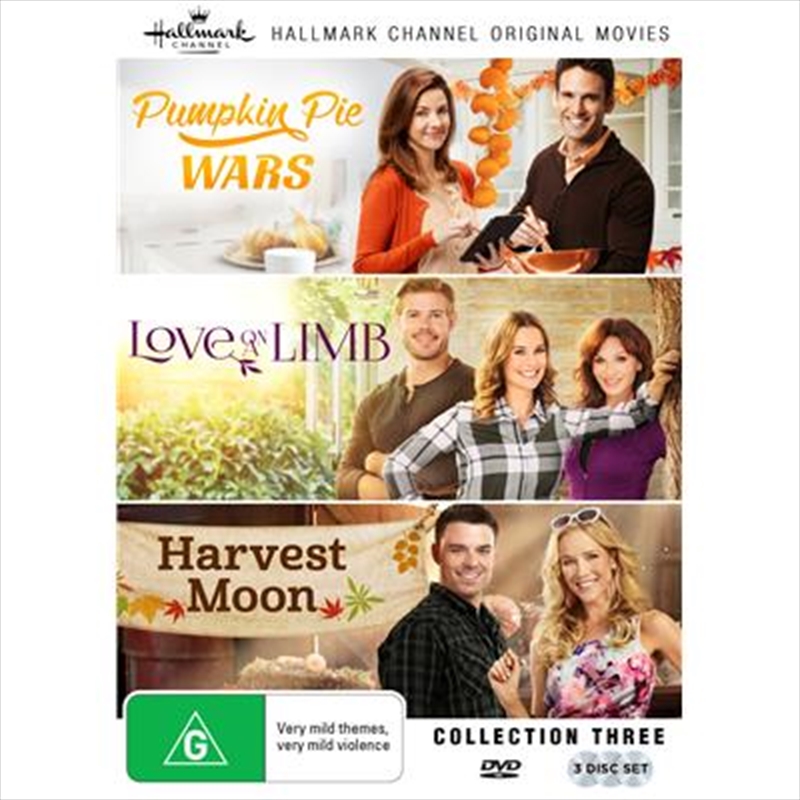 Hallmark Collection 3 - Pumpkin Pie Wars / Love on a Limb / Harvest Moon/Product Detail/Comedy