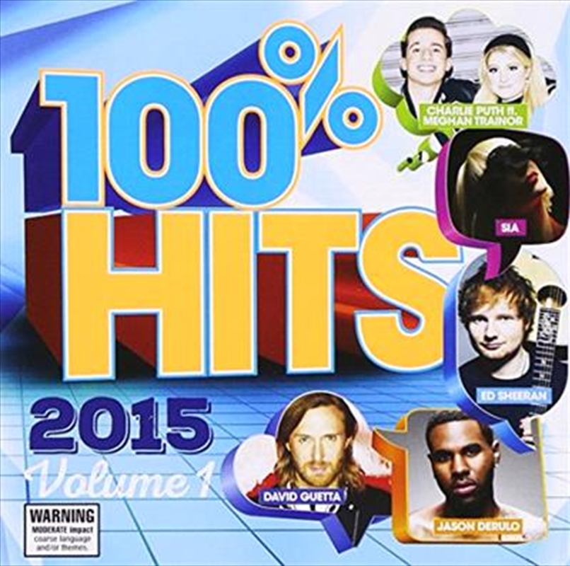 100% Hits 2015 Volume 1 | CD