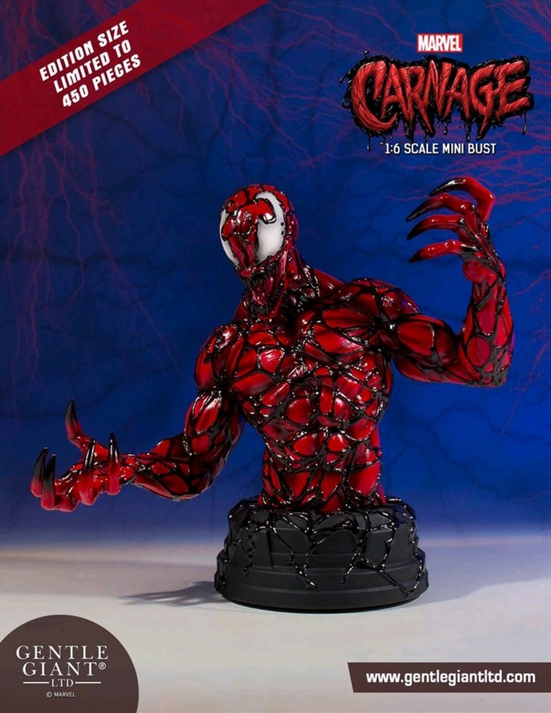 Spider-Man - Carnage Mini Bust/Product Detail/Figurines