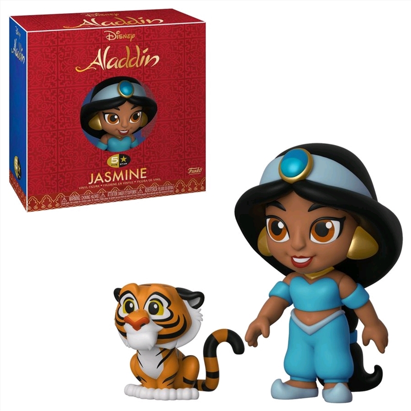 Aladdin - Jasmine with Rajah 5-Star Vinyl Figure/Product Detail/Figurines