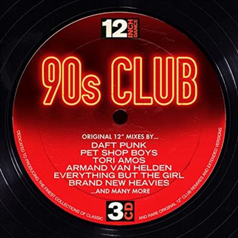 12 Inch Dance 90's Club/Product Detail/Compilation